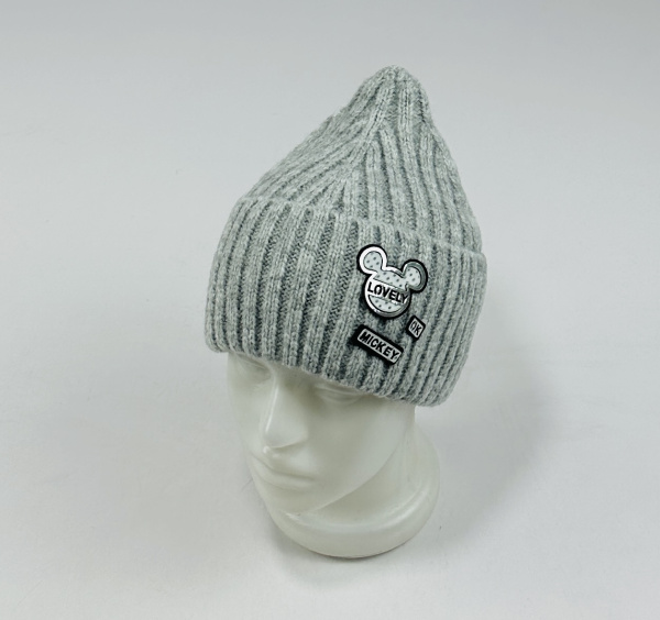 Шапка Вито Микки (серый)